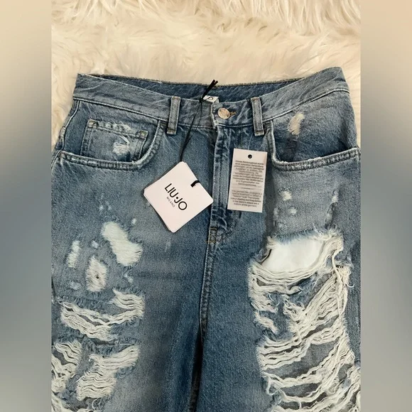 LIU.JO RIPPED JEANS - Picture 6 of 16